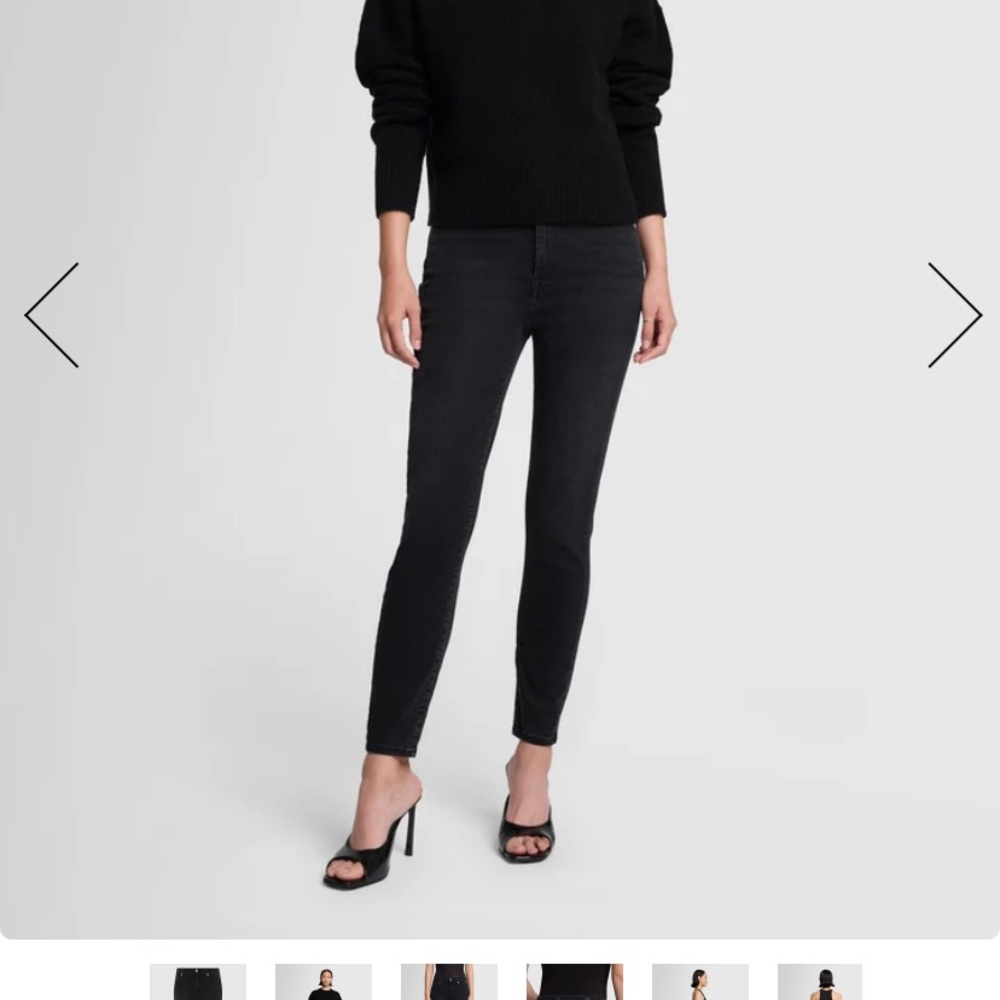 7 for All Mankind The High Waist Skinny jean